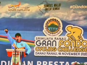Lomba Sepeda Jadi Cara Gubernur Sumsel Gairahkan Ekonomi Danau Ranau