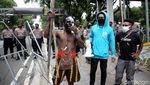 Potret Aksi Mahasiswa di Kawasan Patung Kuda