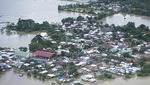 Potret Banjir Akibat Topan Vamco di Filipina