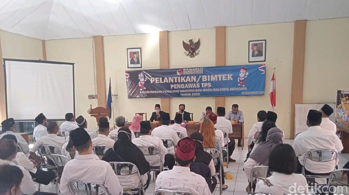 PTPS Pilwali Surabaya dilantik