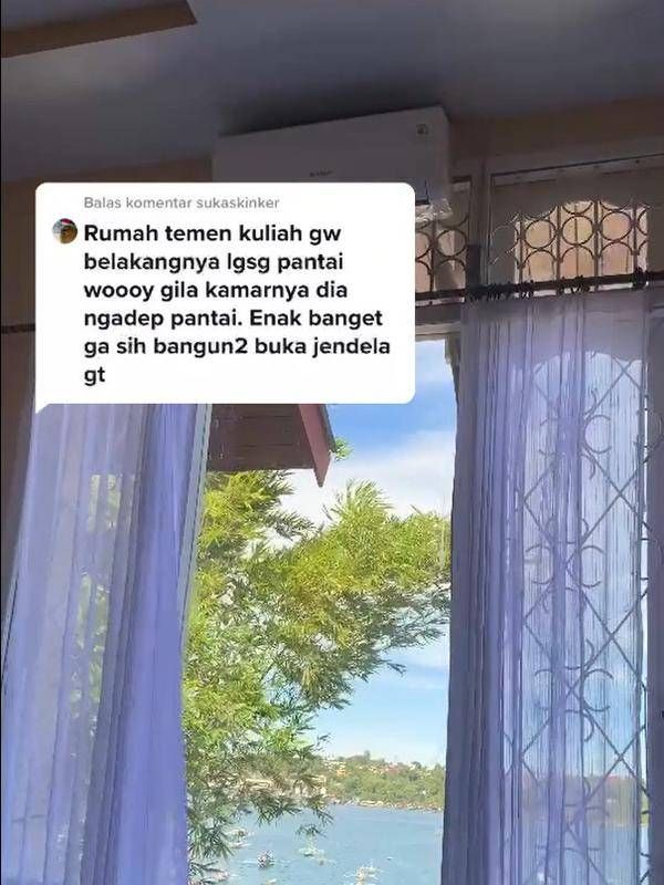 Rumah viral yang pemandangannya bikin kagum