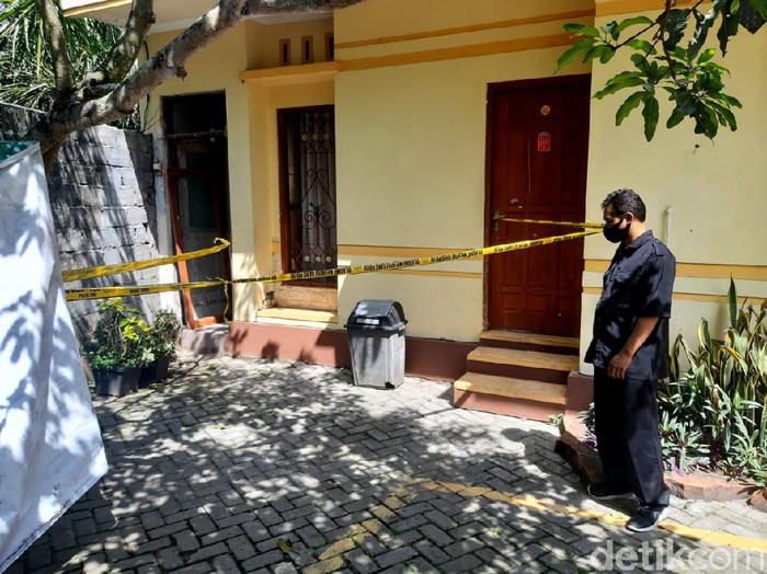 Suasana hotel TKP penemuan mayat gadis ABG di Bandungan, Kabupaten Semarang, Senin (16/11/2020)