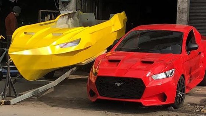 Suzuki Baleno ala Ford Mustang Suzuki Baleno ala Ford Mustang