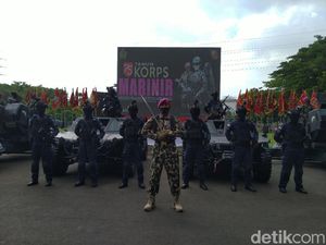 HUT Ke-75 Korps Marinir, KSAL: Prajurit Harus Disiplin agar Dapat Hati Rakyat