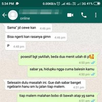 Gini deh kalau belum tahu kenyataannya tapi udah mengambil kesimpulan sendiri. Masa kakak pacarnya sendiri aja dicemburuin. Gawat nih, salah orang cemburunya. Foto: me.me