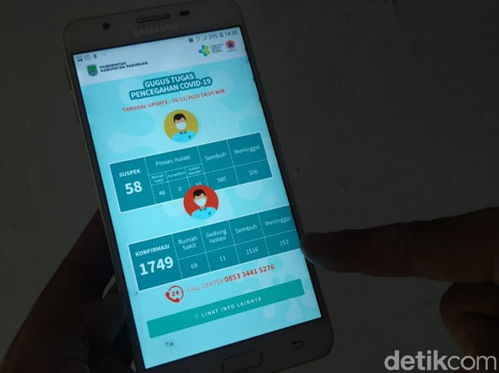 Selama 1,5 bulan tak ada pasien positif COVID-19 di Kabupaten Pasuruan yang meninggal dunia. Angka kematian nol persen.