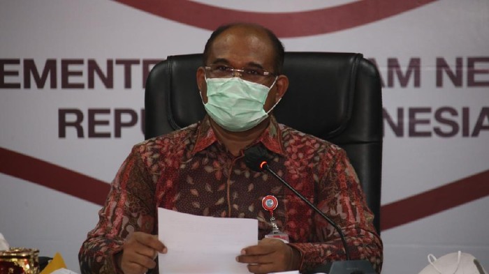 Direktur Jenderal Bina Administrasi Kewilayahan Kementerian Dalam Negeri Safrizal ZA