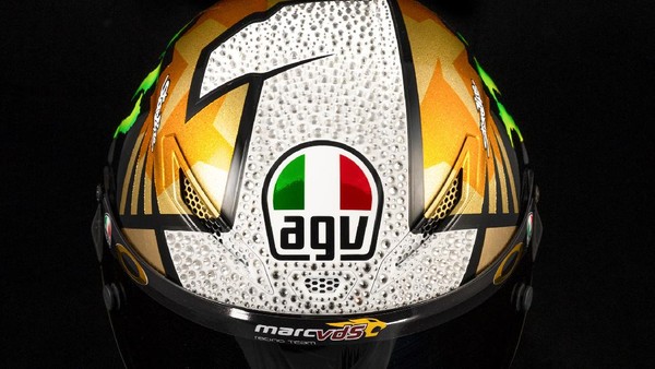 Penampakan Helm AGV Joan Mir Seharga Rp 20 Juta