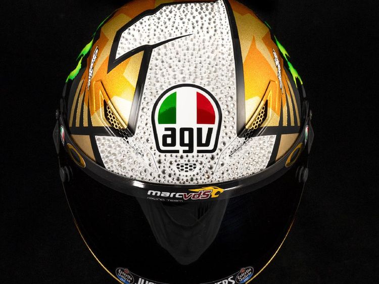 Penampakan Helm AGV Joan Mir Seharga Rp 20 Juta