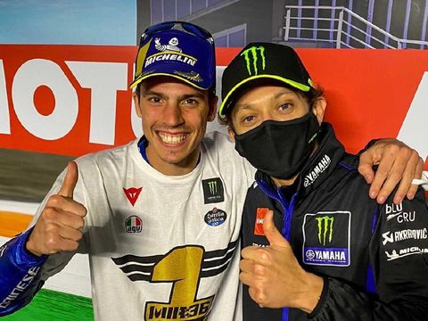 Joan Mir, Valentino Rossi