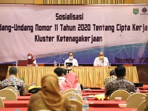 Kemnaker Sosialisasikan UU Ciptaker ke Pengawas Ketenagakerjaan