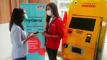 Indosat Ooredoo meluncurkan MyGerai, mesin layar sentuh mandiri yang memberikan pengalaman baru bagi pelanggan untuk menikmati layanan telekomunikasi yang optimal dalam satu tempat, tanpa harus menunggu lama atau antri di gerai. Pelanggan bisa mendapatkan informasi Pascabayar (Postpaid) maupun Prabayar (Prepaid), Pembelian Kartu SIM, Penggantian Kartu SIM, isi ulang pulsa, Pembelian Paket, sampai dengan Pembayaran Pascabayar yang semua pembayarannya sudah bisa menggunakan tunai, Debit, dan Kartu Kredit.