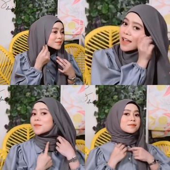 7 Tutorial Hijab Ala Lesti Kejora Hijab Segi Empat Hingga Pashmina