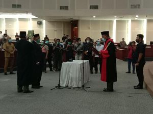 Wakil Ketua DPRD Sumut Pengganti Salman yang Maju Pilkada Resmi Dilantik