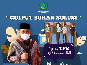 Pj Bupati Sidoarjo Ajak Masyarakat Tak Golput di Pilkada Serentak