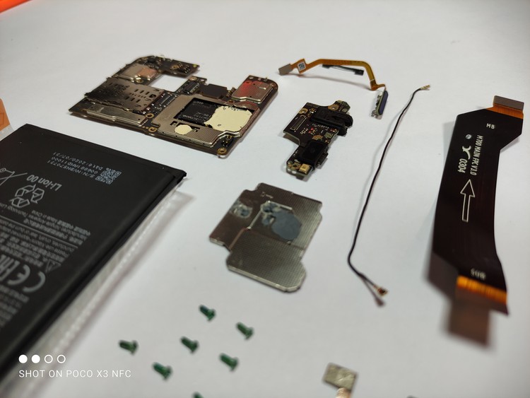 Teardown Poco X3 NFC Teardown Poco X3 NFC