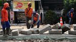 Akhirnya Jalan Joyo Martono Bekasi Diperbaiki