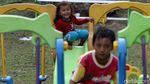 Asyik, Ada Fasilitas Bermain untuk Anak di Barak Pengungsi Merapi