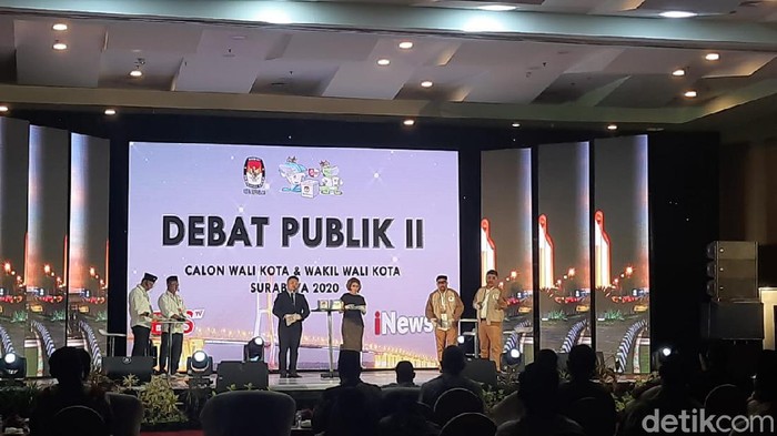 Debat Kedua Pilwali Surabaya 2020