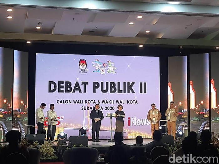 Debat Kedua Pilwali Surabaya 2020
