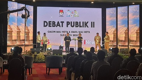 Debat Kedua Pilwali Surabaya 2020