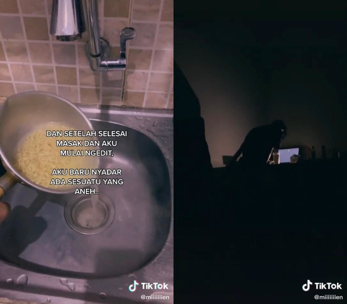 Hi..! Masak Mie Instan Tengah Malam, Pria Ini Lihat Penampakan