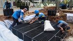 Intip Pembuatan Sumur Resapan untuk Atasi Banjir di Jakbar