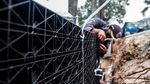 Intip Pembuatan Sumur Resapan untuk Atasi Banjir di Jakbar