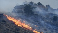 Sebelumnya Departemen Kebakaran Reno meminta relawan untuk mengevakuasi warga yang berada di dekat lokasi kebakaran hutan.  