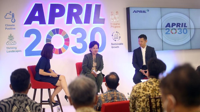 Asia Pacific Resources International Limited (APRIL) menegaskan komitmennya 'APRIL2030' untuk bertransformatif guna menyikapi perubahan iklim dengan mengurangi emisi karbon.