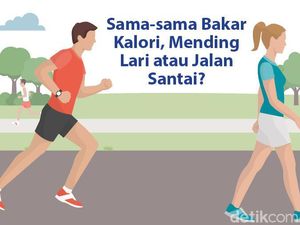 Lari atau Jalan Kaki, Mana yang Lebih Sehat?