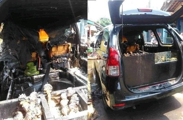 Duarr! Ledakan Terjadi Saat Goreng Pempek dan Cimol