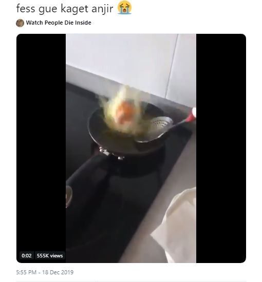 Duarr! Ledakan Terjadi Saat Goreng Pempek dan Cimol