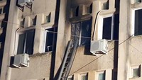 Rumah sakit yang berada di Piatra Neamt, Rumania, itu terbakar pada Sabtu 14 November 2020 lalu.