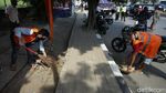 Menjaring Pengendara Tidak Bermasker di Cakung Jakarta