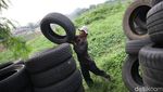 Meraup Untung dari Bisnis Limbah Ban Bekas