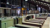 Area pemeriksaan keimigrasian pun tampak lebih modern layaknya fasilitas serupa di bandara. Foto: Mustiana Lestari