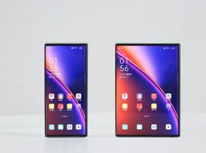 OPPO Suguhkan Ponsel Layar Gulung Pertamanya