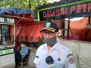 Reaktif Corona, Lurah Petamburan Isolasi Mandiri Sambil Tunggu Hasil Tes Swab