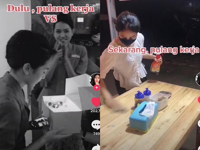 tiktok Kisah pramugari yang kini bisnis sate taichan dan tahu krispi