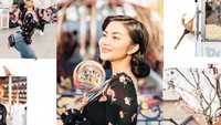 Akun Instagram miliknya kerap dihiasi beragam pose cantik dan seksi. Salah satunya saat berlibur ke Jepang. Posenya terlihat manis sambil memegang lolipop jumbo. Foto: Instagram @arieltatum
