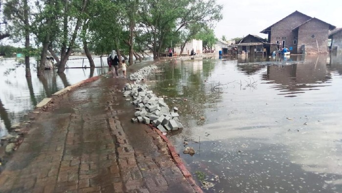 Banjir rob di Kabupaten Bekasi (Do