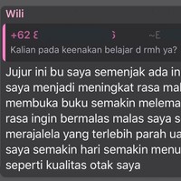 Akibat kelamaan di rumah malah jadi curhat sama gurunya nih.. Yaa yang paling sedih sih uang saku jadi menipis ya selama di rumah aja. Kalian gini juga nggak? Foto: Twitter/@txtdaripelajar