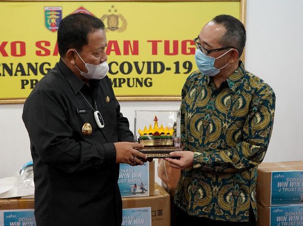 Dukungan untuk Perang Lawan COVID-19 di Lampung