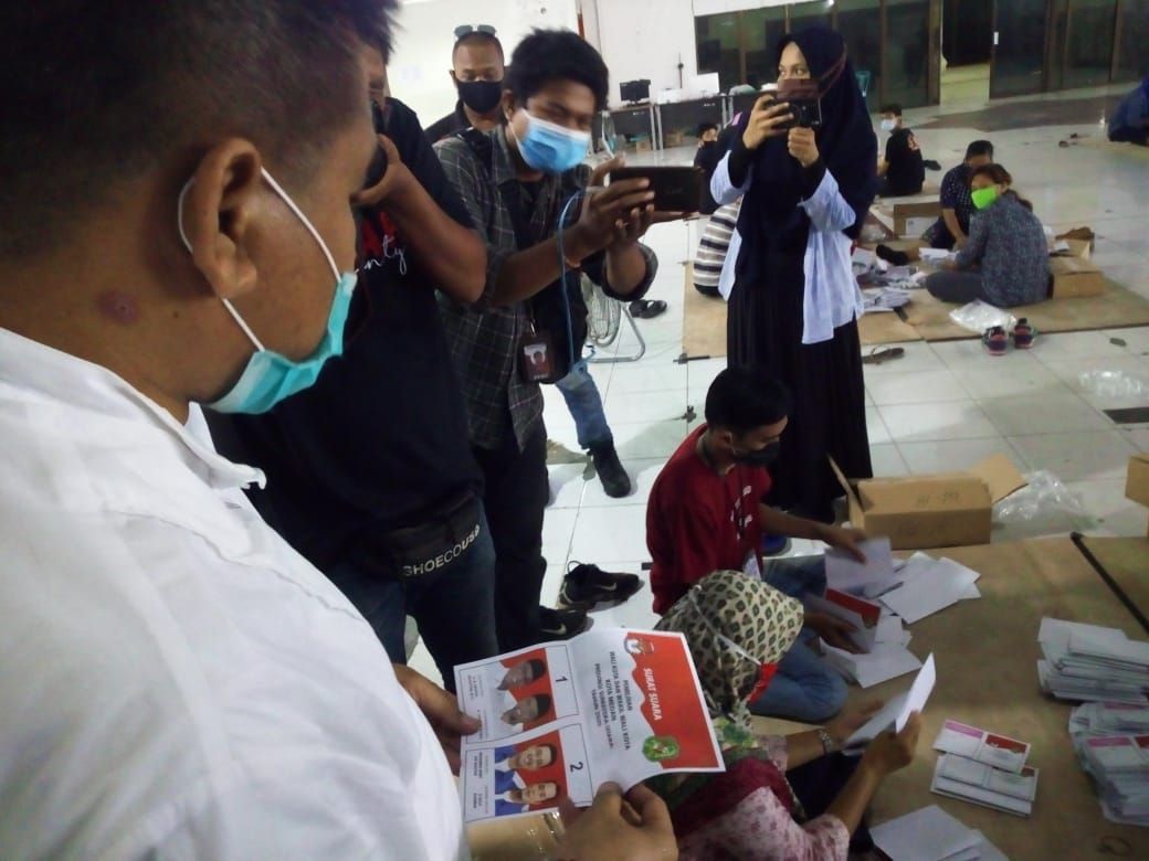 Foto surat suara Pilkada Medan yang disoroti timses Akhyar (dok. Istimewa)