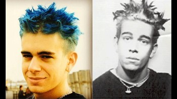 Pada waktu muda, ia malah pernah menjadi anak punk. Foto: istimewa