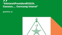 @DPPFPI_ID#Anies4PresidenRI2024. Gasssss..... Guncang Istana!