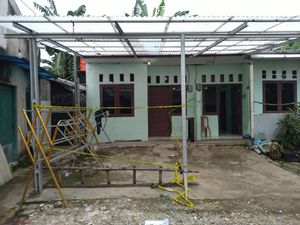 Melihat Lokasi Pria Terkubur di Kontrakan Depok