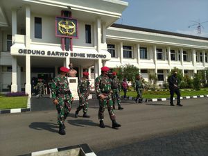 Panglima TNI Sambangi Markas Kopassus, Cek Kesiapan Pasukan Baret Merah