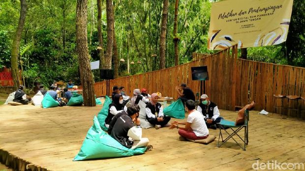 Peatihan konten digital digelar oleh Badan Otorita Borobudur